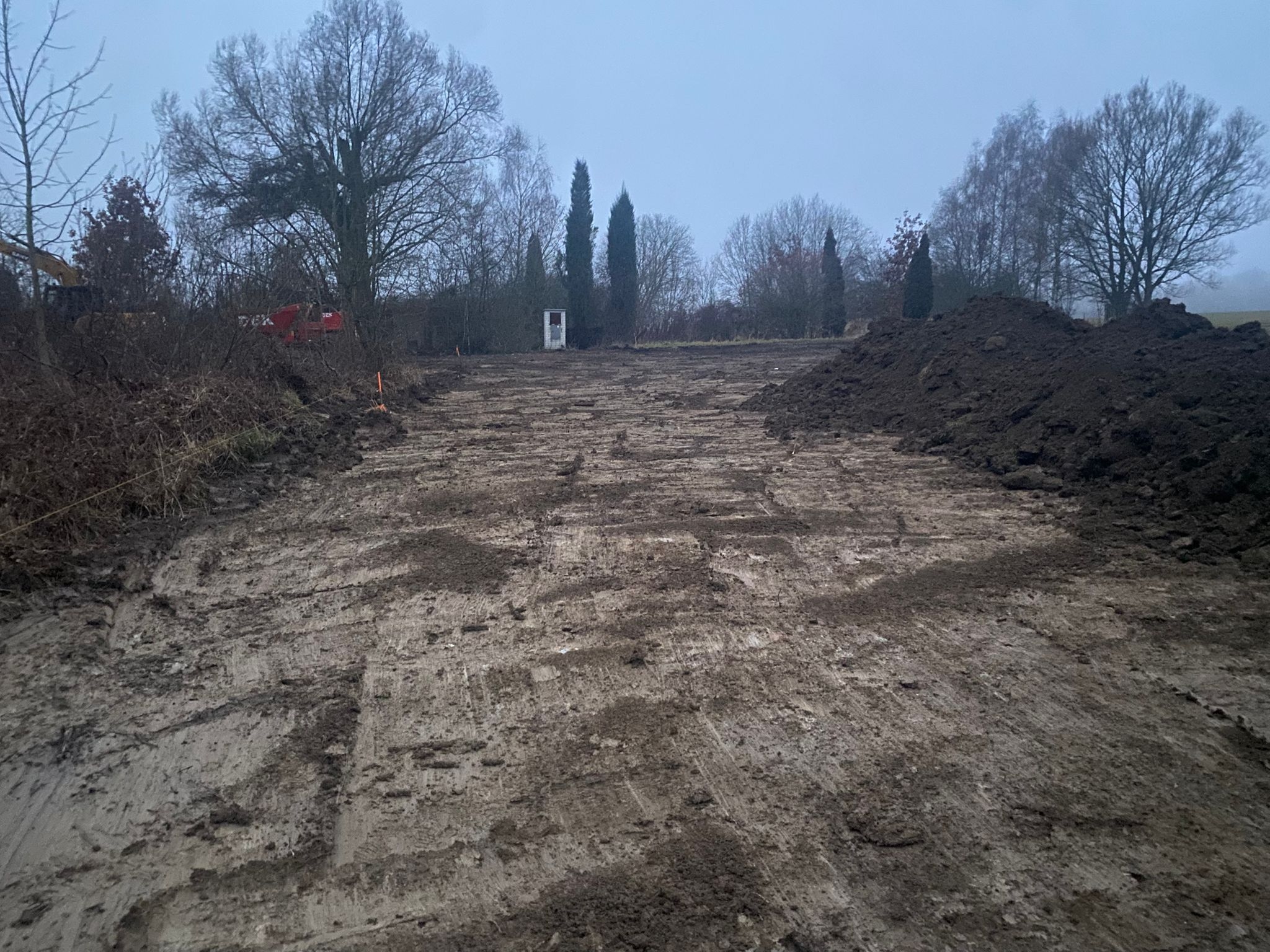 Zahájení stavebních prací – příprava území