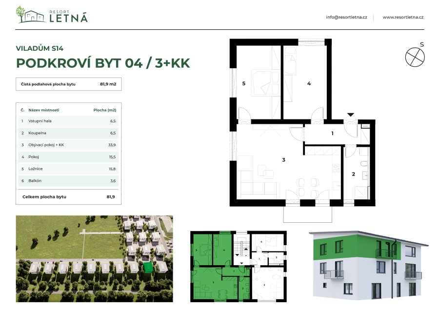 Podkroví byt 04