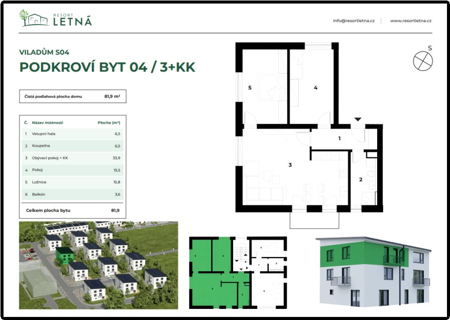 Podkroví byt 04