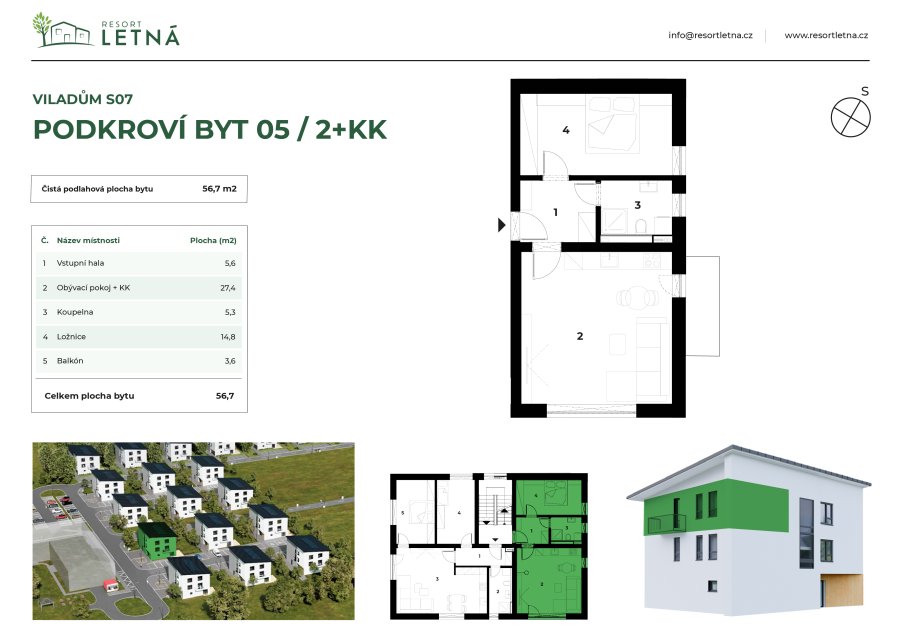 Podkroví byt 05