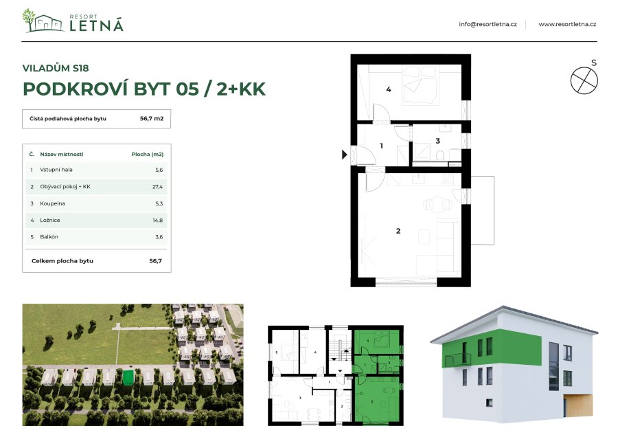 Podkroví byt 05