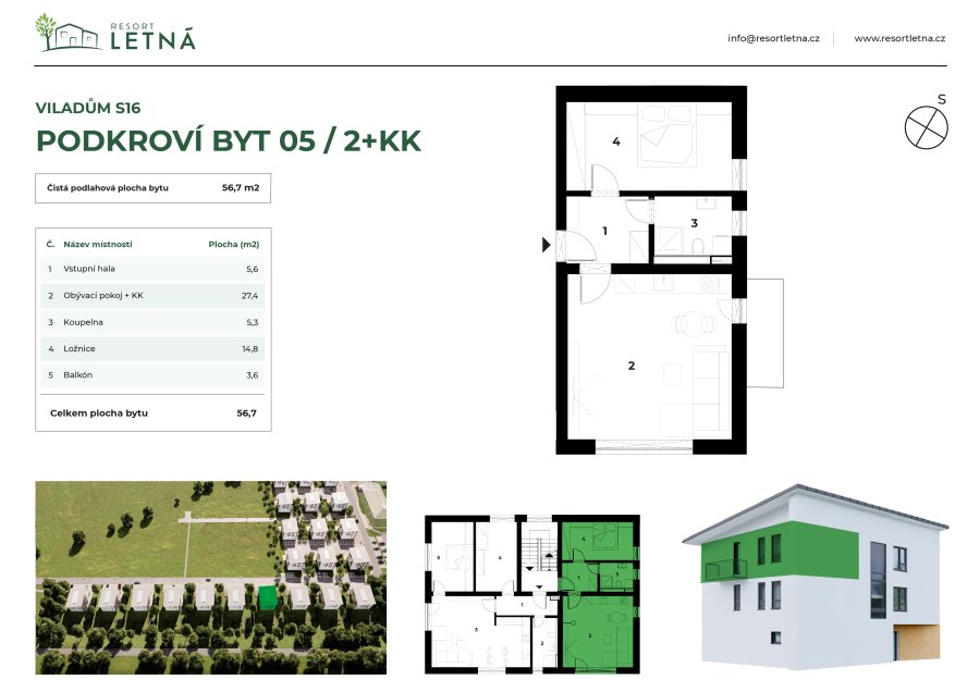 Podkroví byt 05