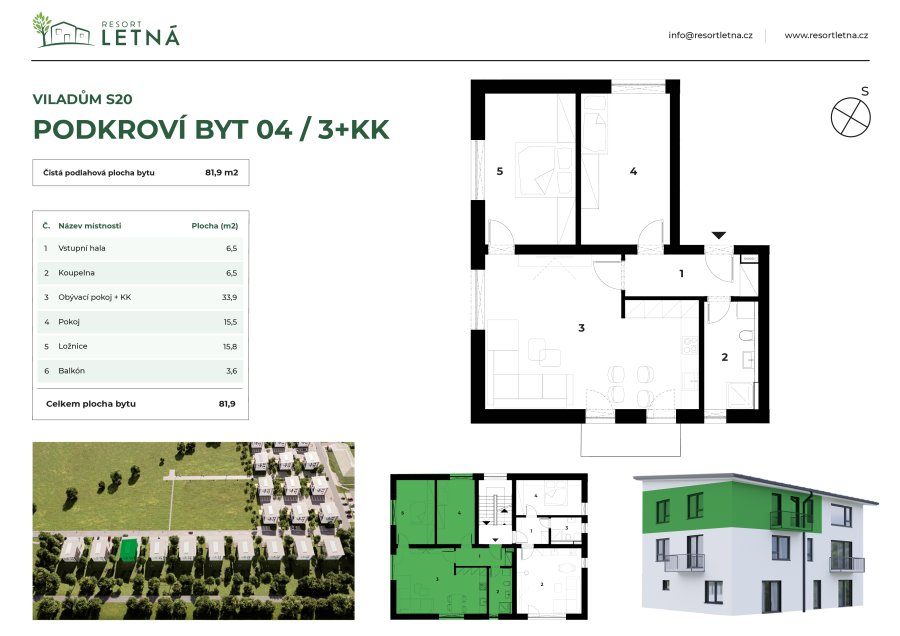 Podkroví byt 04