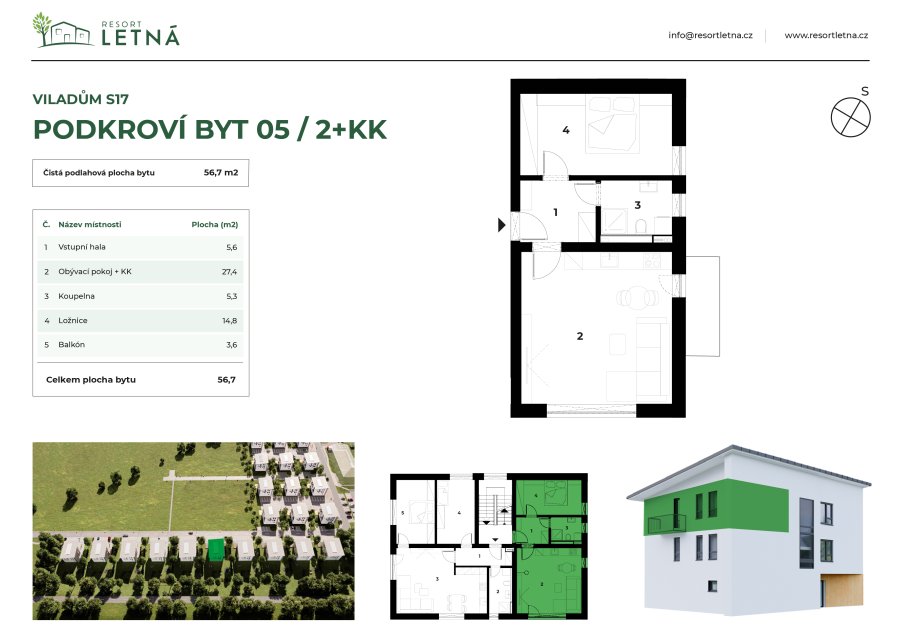 Podkroví byt 05