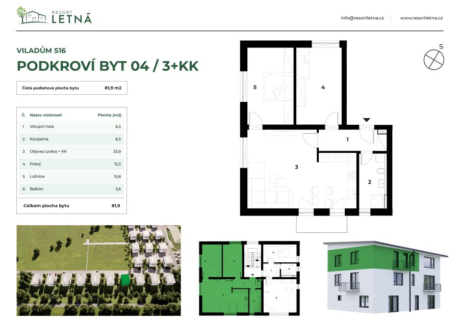 Podkroví byt 04