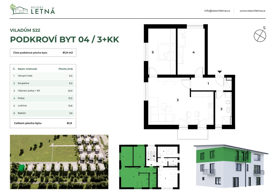 Podkroví byt 04