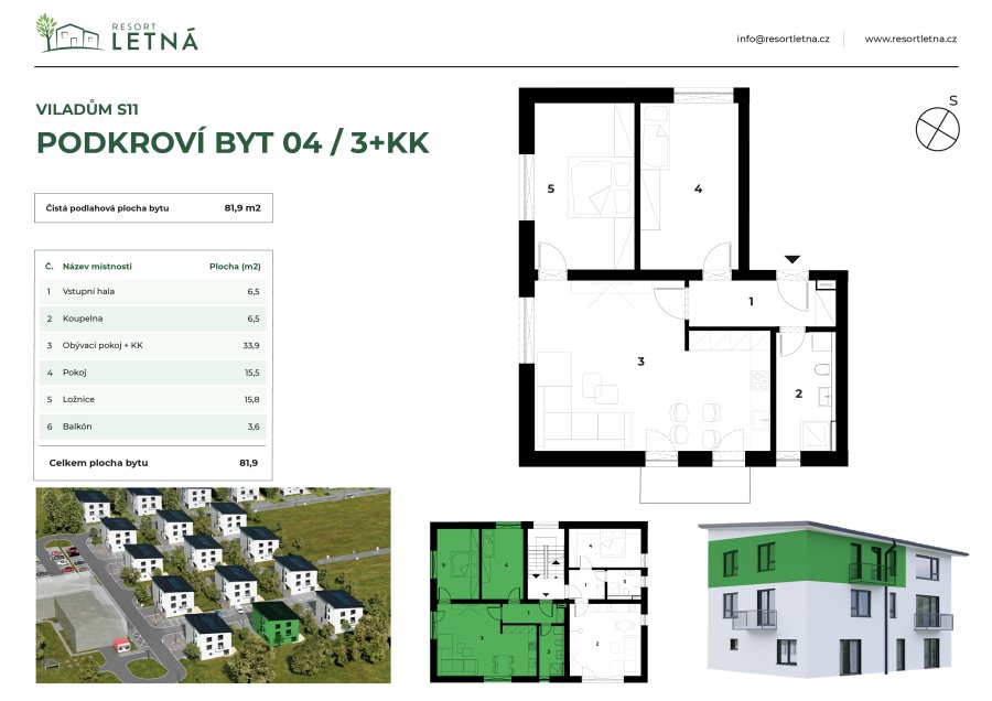 Podkroví byt 04