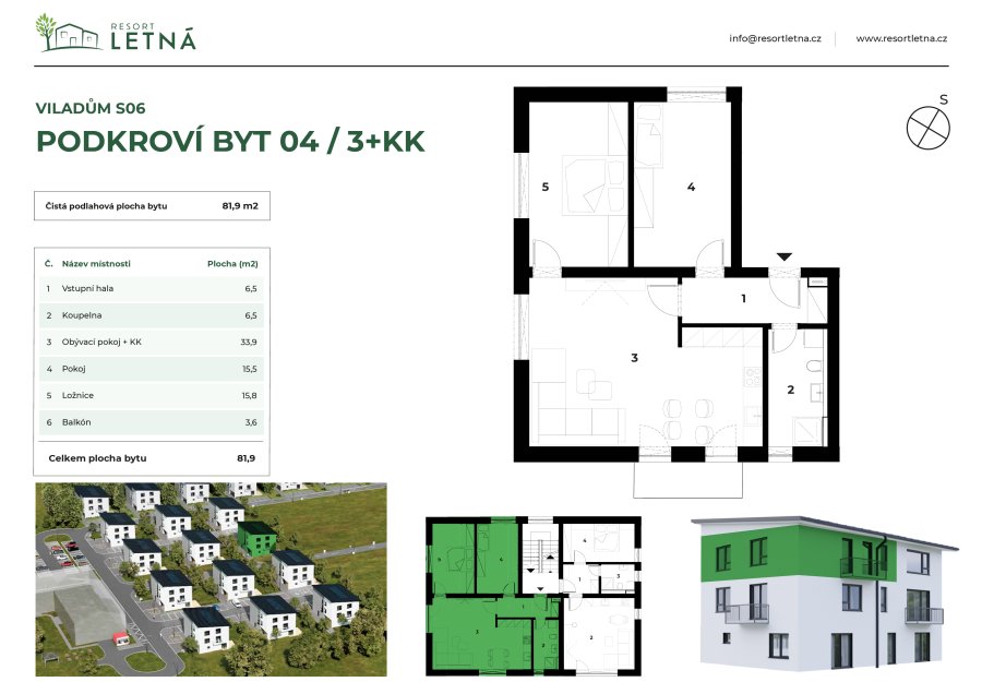 Podkroví byt 04