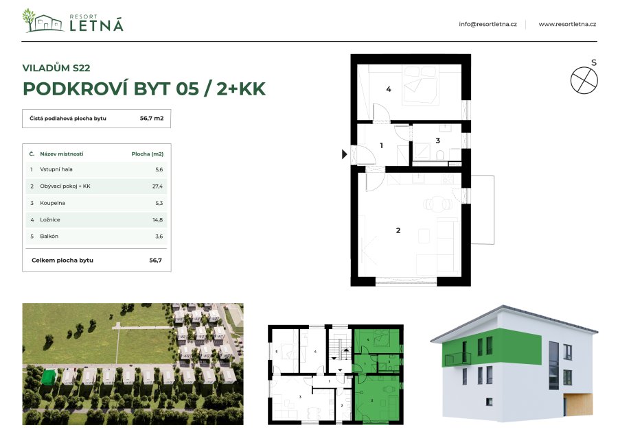Podkroví byt 05